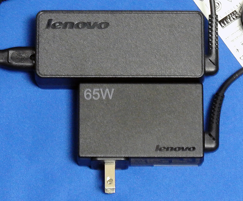 Lenovo 65W トラベル AC アダプター
