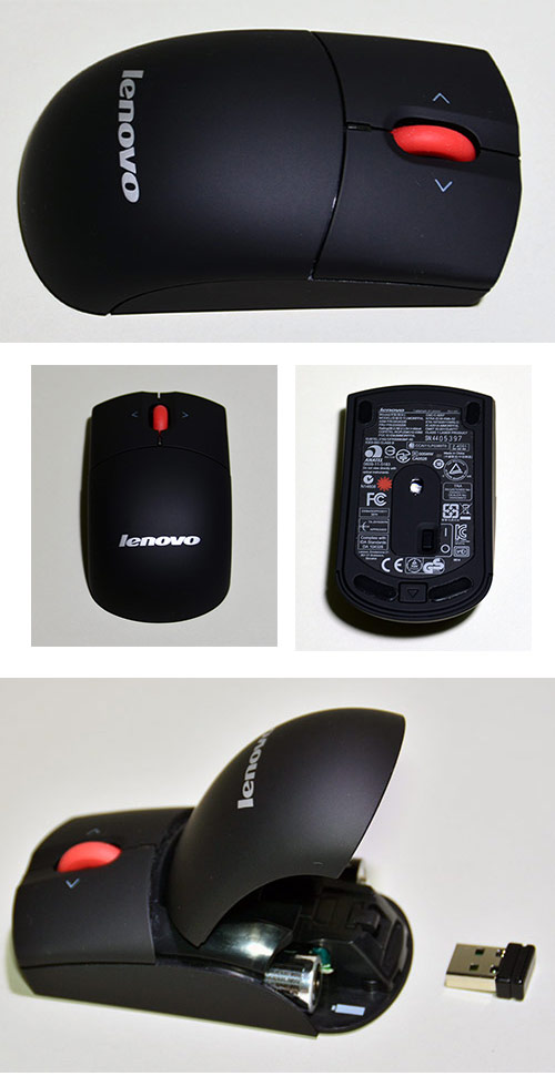Lenovo ワイヤレス・レーザーマウス
