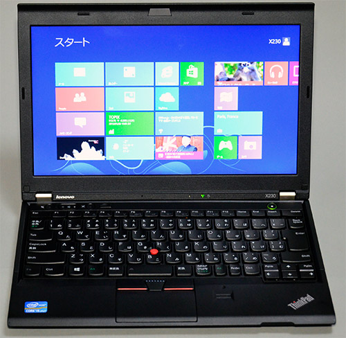 レノボThinkPad X230 Windows 8搭載モデル製品紹介レビュー - ＰＣ直販