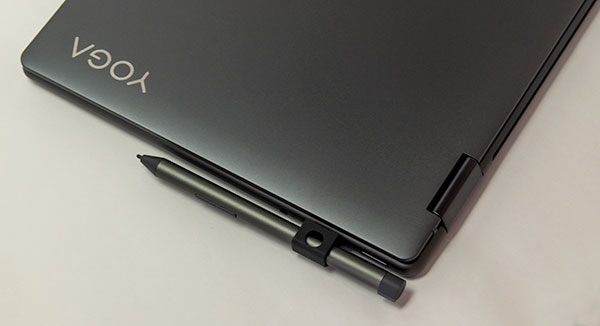 Lenovo デジタルペンを標準添付。
※デジタルペンは、USB 3.2 Gen1に専用クリップで装着出来ます。