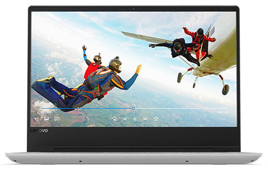 Lenovo Ideapad 330s laptop, front left angle view